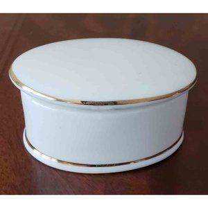 Sterling Classic Bone China Porcelain Trinket Box